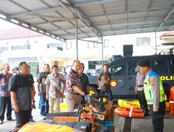 Karoops Polda Jateng Asistensi dan Cek Sarpras SAR di Polresta Cilacap*