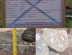 Proyek Senilai Rp.1.840.00O.000 Dikerjakan Oleh Gapoktan Sidodadi Diduga Mulai Beraroma Taksedap