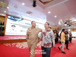 *Bupati Baharuddin Hadiri Sosialisasi Peran Strategis PT SMI dan PT PII dalam Pembiayaan Pembangunan Infrastruktur se-Sumut*