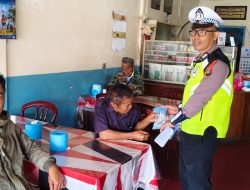 *Satlantas Polres Simalungun Intensifkan Sosialisasi Ops Zebra Toba 2025, Edukasi Pengendara di Pematang Raya*