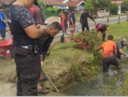 Wujudkan Lingkungan Bersih, Lapas Labuhan Ruku Gelar Gotong Royong Bersama Warga Binaan