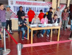 PEMUSNAHAN BB SABU DI POLRES PEMATANGSIANTAR