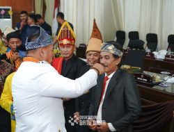 Bupati Baharuddin Hadiri Rapat Paripurna Istimewa dalam Rangka HUT ke-19 Kabupaten Batu Bara*