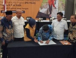 BBWS Cintanduy Serah Terima Hasil Pekerjaan P3-TGAI Tahap II di Cilacap