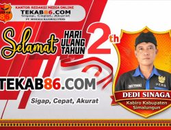 Keluarga Besar Media centralpublikasi.com Sampaikan Ucapan Selamat Ulang Tahun yang ke -ll untuk Media Tekab86.Com