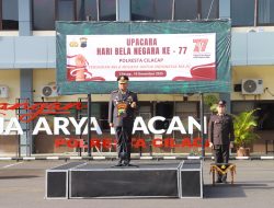 *Polresta Cilacap Peringati Hari Bela Negara ke-77, Kapolresta Tekankan Penguatan Persatuan Bangsa*