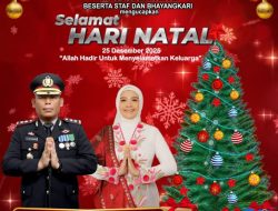 Kapolres Simalungun dan Ketua Bhayangkari: “Selamat Natal 2025, Allah Hadir Untuk Menyelamatkan Keluarga”