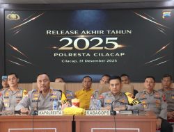 Polresta Cilacap Publikasikan Capaian Keamanan dan Pelayanan Publik Sepanjang 2025*