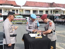 Kasat Reskrim Polresta Cilacap Resmi Berganti, Kapolresta Cilacap Ucapkan Terima Kasih atas Pengabdian Pejabat Lama*