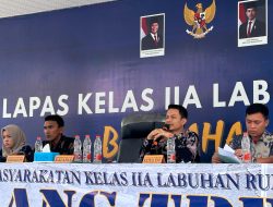 Libatkan Wali Warga Binaan, Sidang TPP Lapas Labuhan Ruku Berjalan Transparan