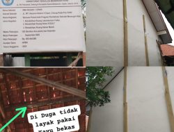 Diduga Pemborosan Uang Negara Revitalisasi SMA Negeri 1 Cipari 