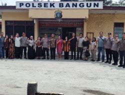 Temu Pisah Kapolsek Bangun Berlangsung Khidmat ,AKP Hengky B .Siahaan Resmi Jabat Kapolsek Bangun .