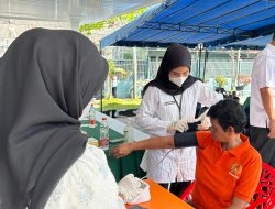 Peduli Kesehatan Warga Binaan, Lapas Labuhan Ruku Adakan Cek Kesehatan Gratis dan Skrining HIV