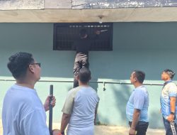 Antisipasi Gangguan Kamtib, Jajaran Lapas Labuhan Ruku Periksa Teralis Kamar Hunian