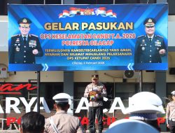 *Polresta Cilacap Gelar Operasi Keselamatan Candi 2026, Ajak Masyarakat Ciptakan Lalu Lintas Aman dan Tertib*