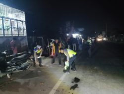 Profesional! Unit Gakkum Sat Lantas Polres Simalungun Ungkap Detail Laka Beruntun 5 Kendaraan, 1 Tewas
