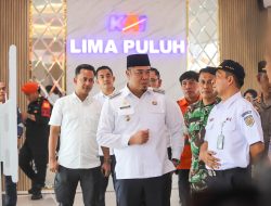 *Wabup Batu Bara bersama Kadiv Regional Resmikan Stasiun KA Lima Puluh*