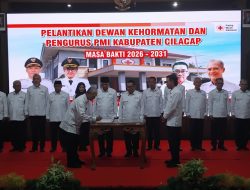 Pengurus dan Dewan Kehormatan PMI Cilacap Periode 2026-2031 Resmi Dilantik