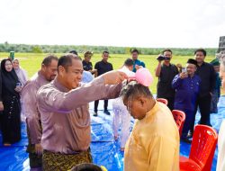 *Mandi Balimau dan Kenduri Mogang, Bupati Baharuddin Komitmen Lestarikan Budaya Melayu*