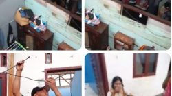 Akibat Hujan Deras Dan Angin Puting Beliung, Dua Rumah Rusak Berat Di Jalan Nusa Indah