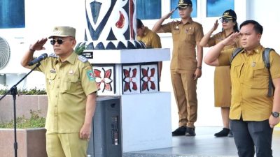 Pimpin  Apel Gabungan ,Bupati Simalungun : Tingkatkan kerjasama dalam Melaksana Tugas