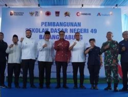 Inalum Komitmen Bangun Kembali SDN 49 Batang Kabung.Yang Hanyut di Terjang Bencana Yang Sebelum Nya Hancur Total 