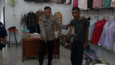 Polsek Perdagangan Selamatkan Maling HP dari Amukan Massa, Kerugian Rp 30 Juta di Toko Kerasaan