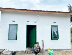 Kegiatan Finishing RTLH TMMD Ke-127: Wujud Nyata Kepedulian TNI Terhadap Kesejahteraan Masyarakat*