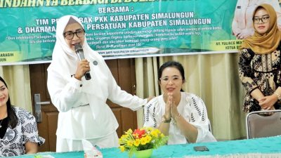 *Bulan Ramadhan Penuh Berkah, TP PKK dan DWP Kabupaten Simalungun Berbagi Sembako*