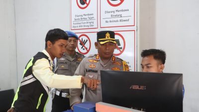 Jelang Lebaran 2026, Kapolres Simalungun Cek Langsung Pos Pengamanan dan Layanan, Pastikan Operasi Ketupat Toba Siap Amankan Mudik
