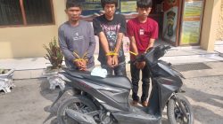 Kerja Keras Polsek Bangun Berbuah Hasil, Tiga Pelaku Curanmor Dibekuk dalam Waktu Singkat