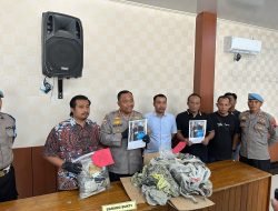 *Polresta Cilacap Ungkap Kasus Mayat Pria Terlakban di Sungai, Dua Pelaku Ditangkap Satu DPO*