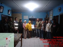 Problem Solving Humanis, Bhabinkamtibmas Polsek Bosar Maligas Berhasil Damaikan Warga di Simalungun