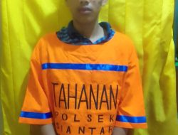 Polsek Siantar Marihat Amankan Pelaku Percobaan Pencurian Kabel Tower Telkomsel