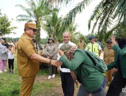 Pastikan Ketersediaan Air Irigasi untuk Petani, Bupati Batu Bara Tinjau Bendung Tanjung Muda*