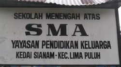 *Mantan Kepala Sekolah SMAS YPK Kedai Sianam Diduga Gelapkan Dana BOS Rp136,5 Juta*