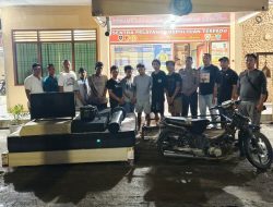 Polsek Bangun Bongkar Komplotan Pembobol Rumah, Tujuh Pelaku Ditangkap dalam Sehari
