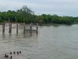 SALAH SASARAN, PROYEK M4CR DI TANJUNG LEIDONG DINILAI ABAIKAN WILAYAH ABRASI KRITIS