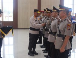 Polres Simalungun Gelar Sertijab Tiga Jabatan Strategis, Kapolres Tegaskan Rotasi Adalah Penyegaran Demi Peningkatan Kinerja
