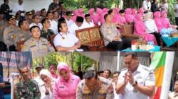 ​Wujudkan Konektivitas Desa, Kapolres Cilacap Resmikan Jembatan Merah Putih di Gandrungmangu.