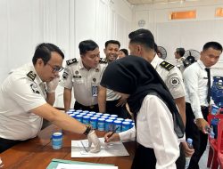 Peringati HBP ke-62, Lapas Labuhan Ruku Gelar Tes Urine Pegawai dan Warga Binaan