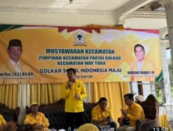 *Perkuat Basis Kader, Partai Golkar Kecamatan Way Tuba Konsolidasi Melalui Muscam dan GELAM*
