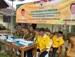 *Konsolidasi Berkelanjutan, Partai Golkar Way Kanan Gelar Muscam Kecamatan Buay Bahuga*