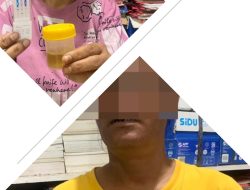 Polsek Siantar Barat Amankan Tiga Orang Positif Pengguna Sabu di Jalan Jintar Saragih