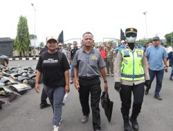 *Polresta Cilacap Layani Aksi Buruh May Day Secara Humanis, Diwarnai Beragam Kegiatan Positif*