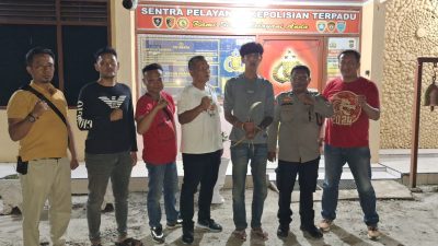 Buron Dua Bulan, Pelaku Penganiayaan Bersenjata Arit Akhirnya Dibekuk Tim Reskrim Polsek Gunung Malela
