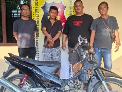 Gerak Cepat Polsek Bandar Huluan, Pelaku Curanmor Berhasil Ditangkap dan Barang Bukti Diamankan