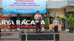*Kapolresta Pimpin Sertijab Kasat Lantas dan Kasat Binmas serta Pelantikan Kapolsek Cimanggu*