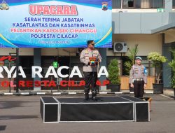 *Kapolresta Pimpin Sertijab Kasat Lantas dan Kasat Binmas serta Pelantikan Kapolsek Cimanggu*