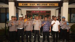 *Kapolresta Cilacap Cek Kesiapsiagaan Personel di Polsek Distrik Majenang*